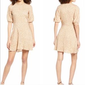 Love Fire Swing Dress Leopard